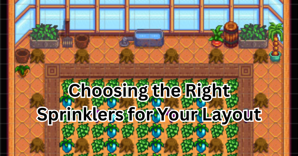 Choosing the Right Sprinklers for Your Layout