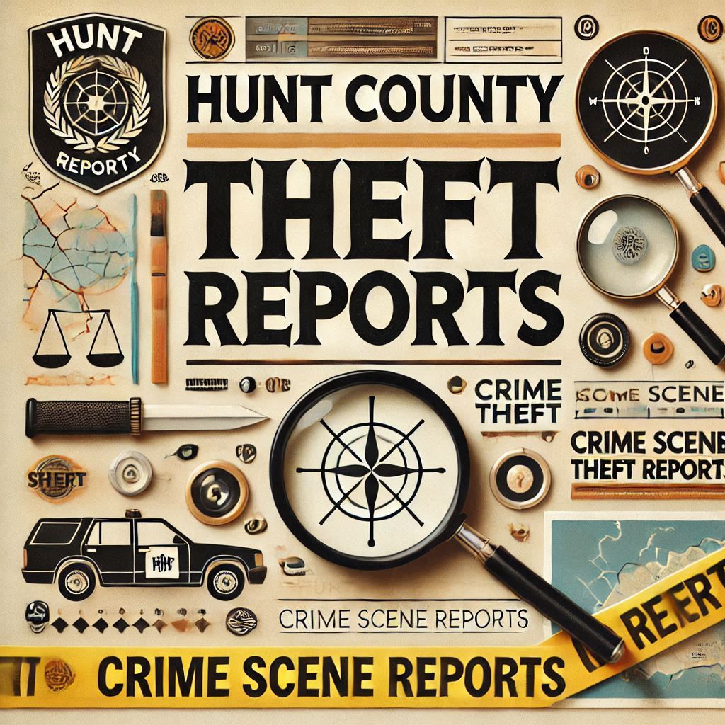 Hunt County Theft Reports