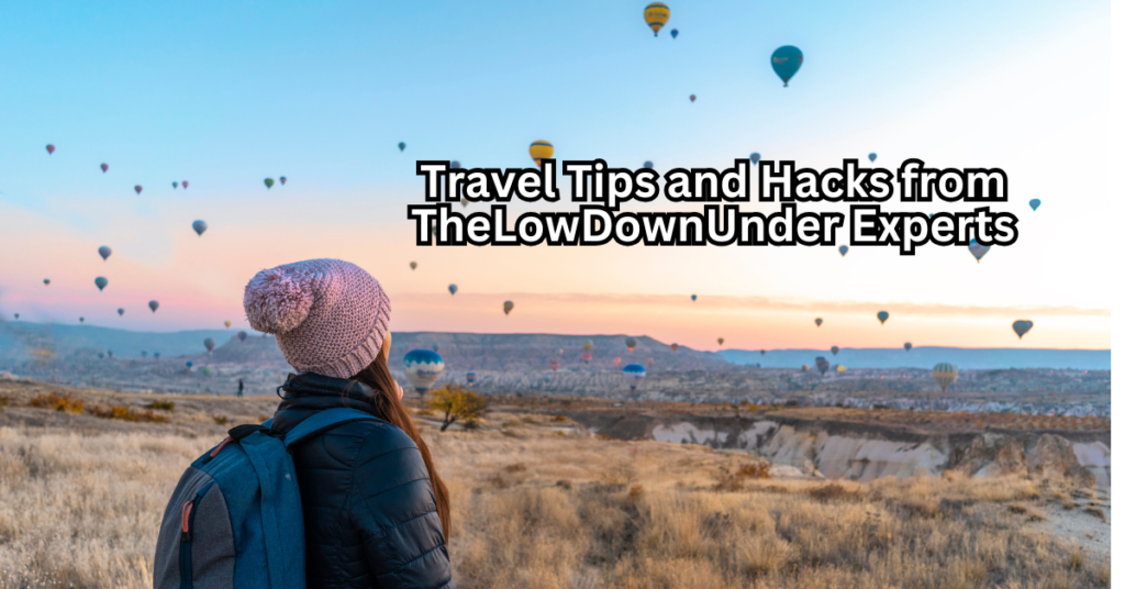 Travel Tips and Hacks from TheLowDownUnder Experts